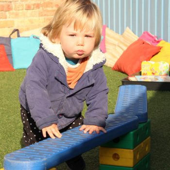 Child playing at Little Explorers Day Nursery