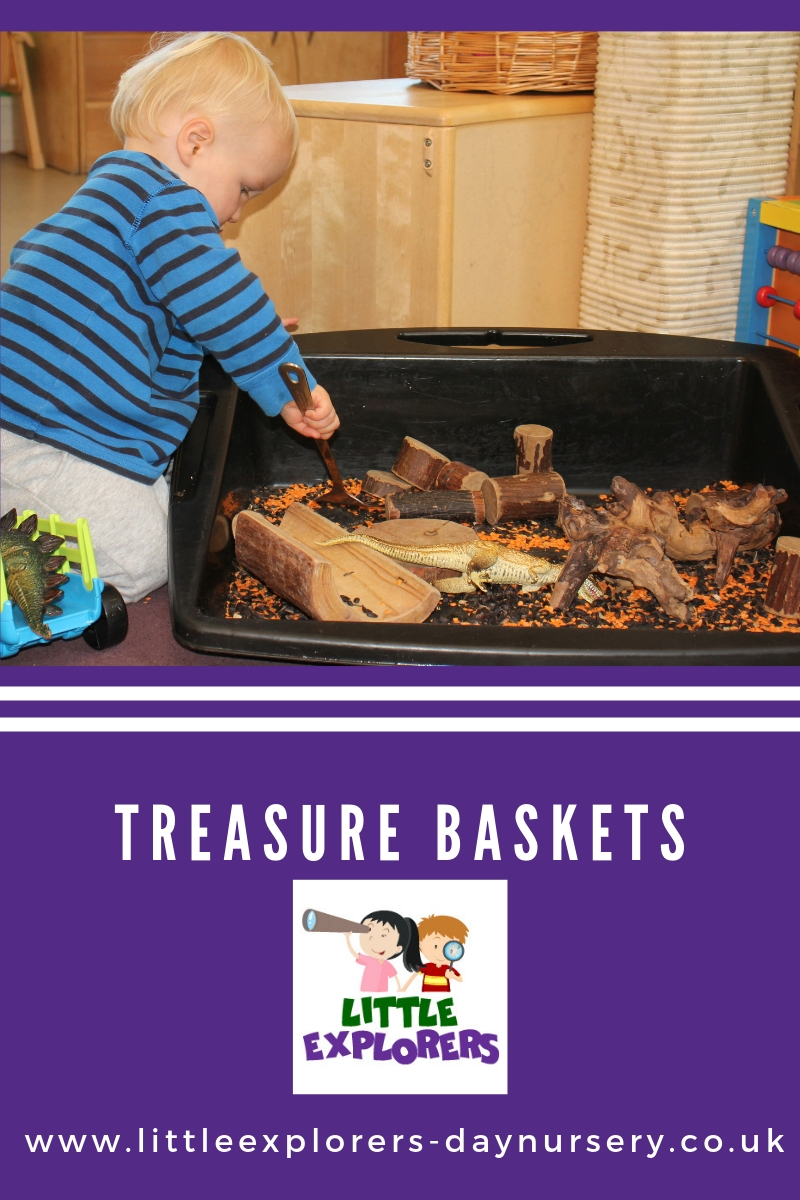 Treasure Baskets Little Explorers Childrens Nursery in Suffolk